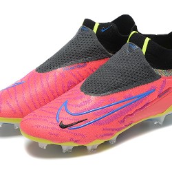 Nike Phantom GX Elite FG Black Pink Women And Men Soccer Cleats 