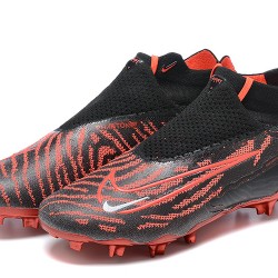 Nike Phantom GX Elite FG Black Red Women And Men Soccer Cleats 