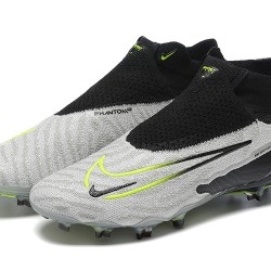 Nike Phantom GX Elite FG Black White Women And Men Soccer Cleats 