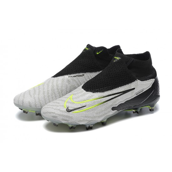 To Find A Ready Market Nike Phantom GX Elite FG Black White Women And Men Soccer Cleats For Sale