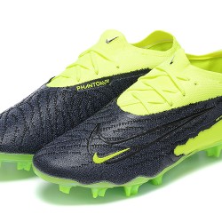 Nike Phantom GX Elite FG Green Black Women And Men Soccer Cleats 