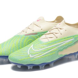 Nike Phantom GX Elite FG Green Khaki Women And Men Soccer Cleats 