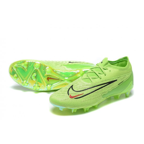 Nike Phantom GX Elite FG Green Women And Men Soccer Cleats 