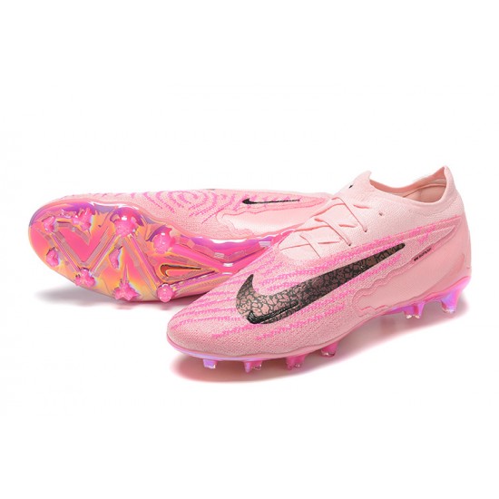 Goods That Sell Well Nike Phantom GX Elite FG High-top Pink Women And Men Soccer Cleats For Sale