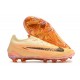 To Find A Ready Market Nike Phantom GX Elite FG Orange Gold Women And Men Low Soccer Shoes Shop Online