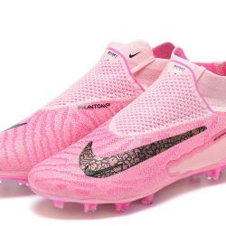 Nike Phantom GX Elite FG Pink Women And Men Soccer Cleats 