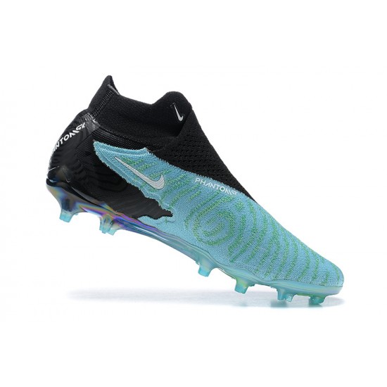 Goods That Sell Well Nike Phantom GX Elite FG Turquoise Black Women And Men Soccer Cleats Online Shop