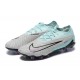 Goods That Sell Well Nike Phantom GX Elite FG White Blue Women And Men Soccer Cleats For Sale