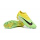 Top Quality Nike Phantom GX Elite FG Yellow Green Women And Men Soccer Cleats On Sale