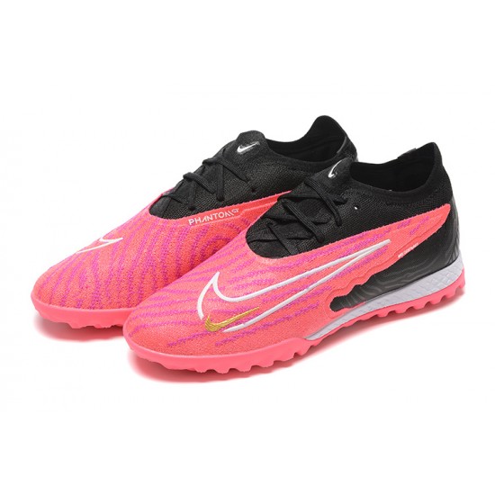 Buy Nike Phantom GX Elite TF High-top Black Pink Women And Men Soccer Cleats Online Shop