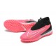 Discover Nike Phantom GX Elite TF High-top Black Pink Women And Men Soccer Cleats Shop