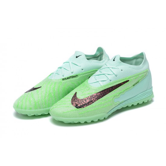 Select and Buy Nike Phantom GX Elite TF High-top Green Women And Men Soccer Cleats Online