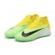 Discover Nike Phantom GX Elite TF High-top Green Yellow Women And Men Soccer Cleats Online