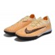 To Have A Strong Footing In A Market Nike Phantom GX Elite TF Orange Black Women And Men Low Soccer Cleats Sale