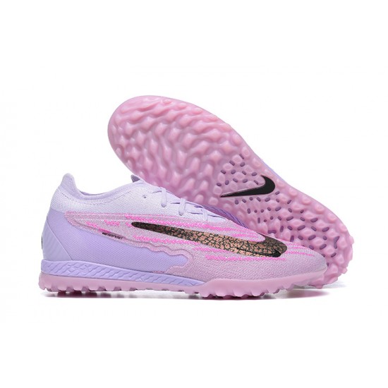 To Find A Ready Market Nike Phantom GX Elite TF Purple Pink Women And Men Soccer Cleats Shop Online