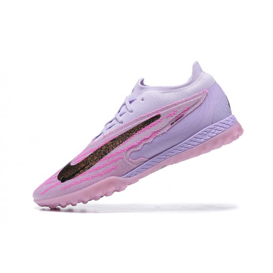 Nike Phantom GX Elite TF Purple Pink Women And Men Soccer Cleats 