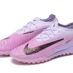 Nike Phantom GX Elite TF Purple Pink Women And Men Soccer Cleats 