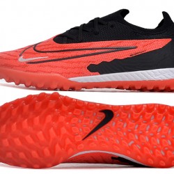 Nike Phantom GX Elite TF Red and Black Men's Soccer Cleats