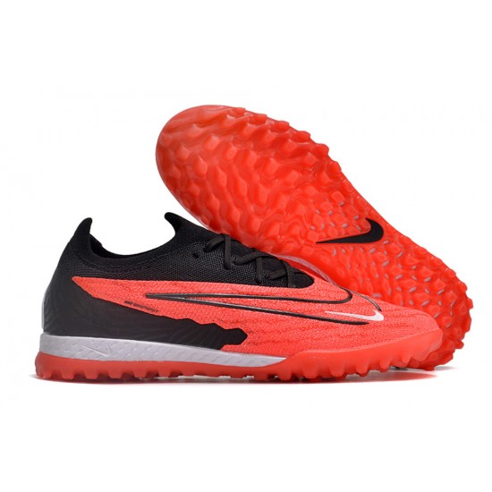 High Quality Nike Phantom GX Elite TF Red and Black Mens Soccer Cleats Online Shop