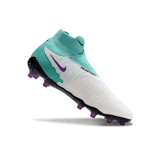 Buy And Seller Nike Phantom GX Elite AG High top Teal Black Women and Men Soccer Cleats Online