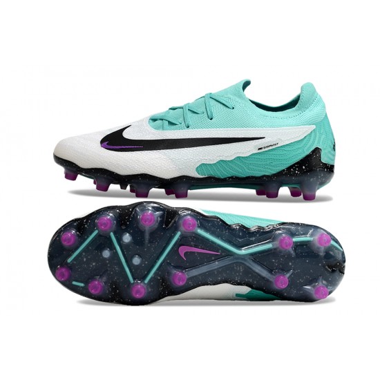 Buy Nike Phantom GX Elite AG Teal Black Women and Men Soccer Cleats Shop Online