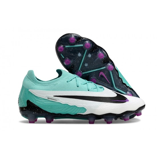 Buy Nike Phantom GX Elite AG Teal Black Women and Men Soccer Cleats Shop Online