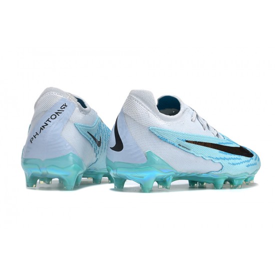 Goods That Sell Well Nike Phantom GX Elite FG Blue White Women and Men Soccer Cleats Sale