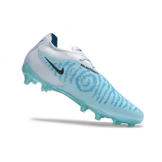 Goods That Sell Well Nike Phantom GX Elite FG Blue White Women and Men Soccer Cleats Sale