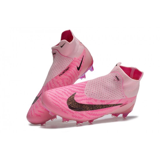 Discover the top-selling Nike Phantom GX Elite FG High top Pink Women and Men Soccer Cleats Online Shop