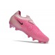 Salable Goods Nike Phantom GX Elite FG Pink Black Women and Men Soccer Cleats For Sale