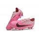 Salable Goods Nike Phantom GX Elite FG Pink Black Women and Men Soccer Cleats For Sale