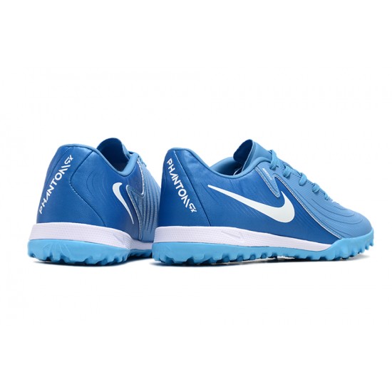 Order To Buy Nike Phantom GX II ACAD LV8 TF Blue White Mens Soccer Cleats Online