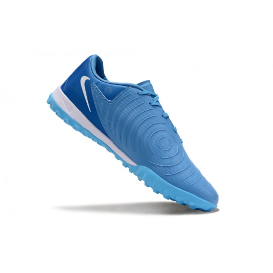 Order To Buy Nike Phantom GX II ACAD LV8 TF Blue White Mens Soccer Cleats Online