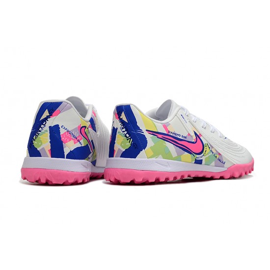 Click To Buy Nike Phantom GX II ACAD LV8 TF White Pink Mens Soccer Cleats Shop