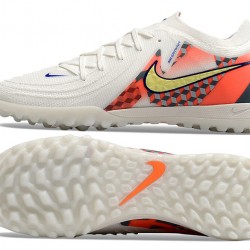 Nike Phantom GX II Elite TF White Yellow Men's Soccer Cleats