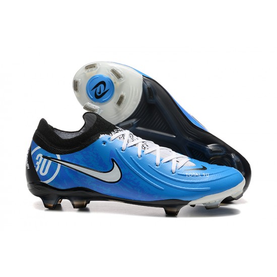 Click To Order Nike Phantom Luna Elite FG Blue Black Mens Soccer Cleats For Sale