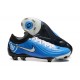 Click To Order Nike Phantom Luna Elite FG Blue Black Mens Soccer Cleats For Sale