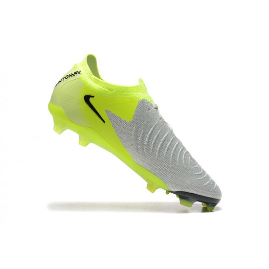 Sell Like Wild Fire Nike Phantom Luna Elite FG Chartreuse Black Mens Soccer Cleats On Sale