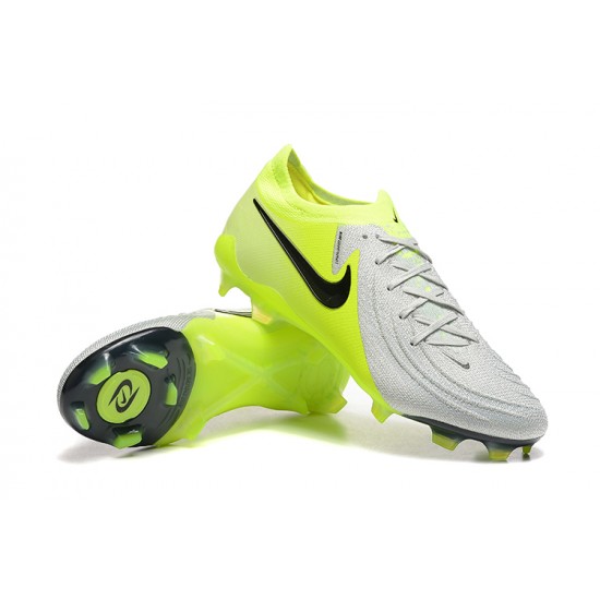 Sell Like Wild Fire Nike Phantom Luna Elite FG Chartreuse Black Mens Soccer Cleats On Sale