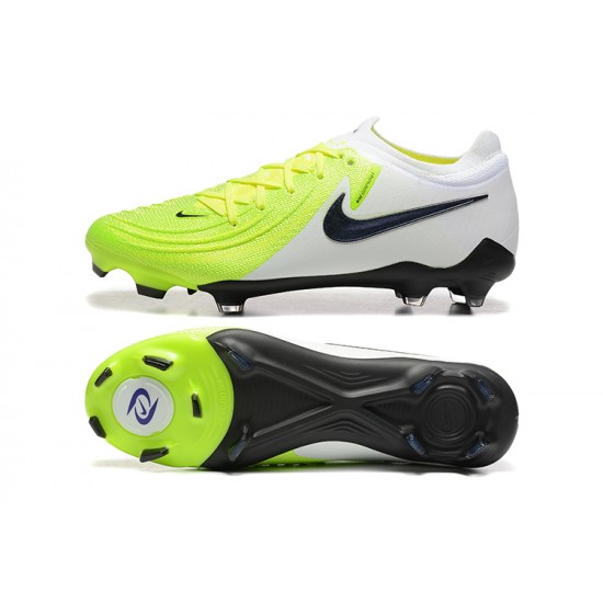 High Quality Nike Phantom Luna Elite FG Chartreuse and Black Mens Soccer Cleats Online Shop