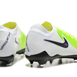 Nike Phantom Luna Elite FG Chartreuse and Black Men's Soccer Cleats