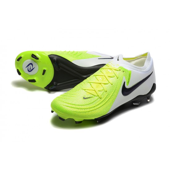 High Quality Nike Phantom Luna Elite FG Chartreuse and Black Mens Soccer Cleats Online Shop