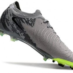 Nike Phantom Luna Elite FG Grey Black Men's Soccer Cleats