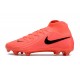 Where Can I Buy Nike Phantom Luna Elite FG High top Red Black Soccer Cleats For Sale