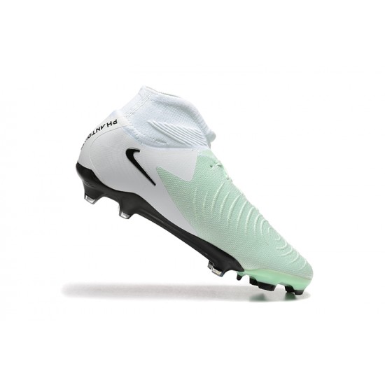 To Have A Ready Market Nike Phantom Luna Elite FG High top White Black Mens Soccer Cleats Sale