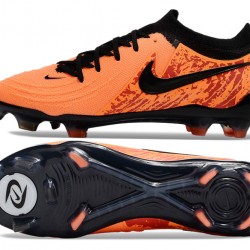 Nike Phantom Luna Elite FG Orange Black Men's Soccer Cleats