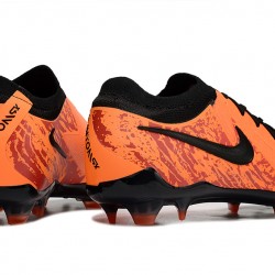 Nike Phantom Luna Elite FG Orange Black Men's Soccer Cleats