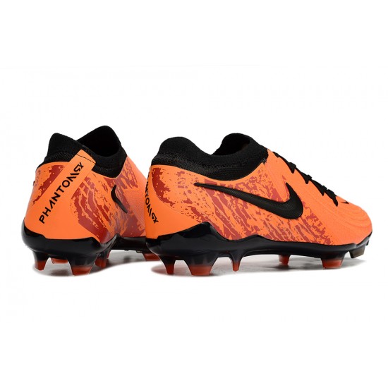 The Best Selling Line Nike Phantom Luna Elite FG Orange Black Mens Soccer Cleats On Sale