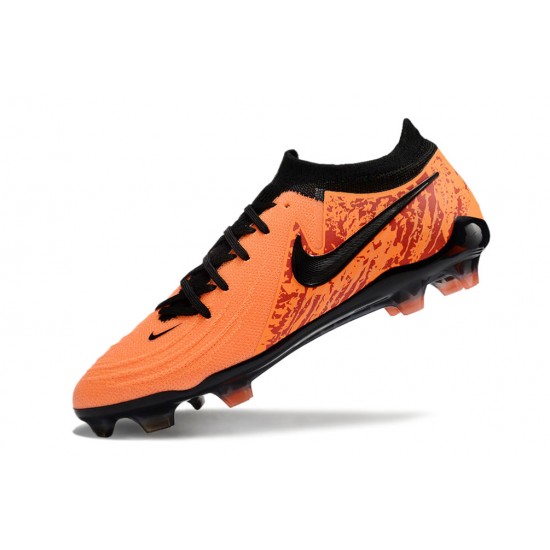 The Best Selling Line Nike Phantom Luna Elite FG Orange Black Mens Soccer Cleats On Sale