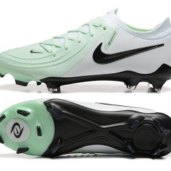 Nike Phantom Luna Elite FG White Black Men's Soccer Cleats